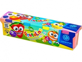 Masa plastyczna Pastel Frutolina Astra Fun 4 szt x 100 g  [opakowanie=4szt]