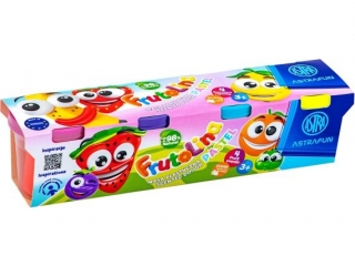 Masa plastyczna Pastel Frutolina Astra Fun 4 szt x 100 g  [opakowanie=4szt]