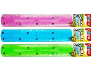 INSPIRIA - LINIJKA FLEXI 20CM 7084 [opakowanie=24szt]