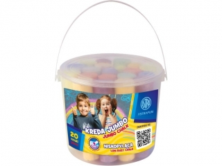Kreda Jumbo Wiaderko Astra Fun 20 szt [opakowanie=12szt]