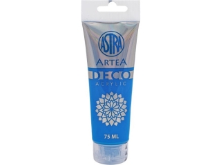 Farba akrylowa DECO ARTEA 75 ml tuba - Niebieski   [opakowanie=5szt]