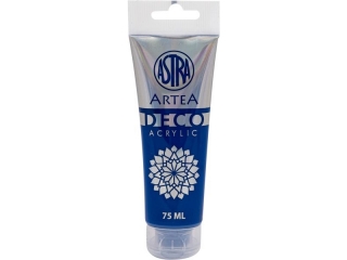 Farba akrylowa DECO ARTEA 75 ml tuba - Granatowy   [opakowanie=5szt]