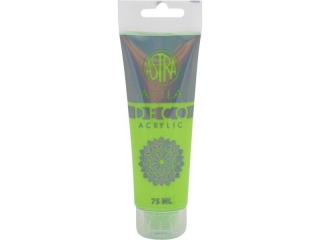 Farba akrylowa DECO ARTEA 75 ml tuba - Pistacjowy   [opakowanie=5szt]