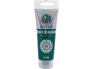 Farba akrylowa DECO ARTEA 75 ml tuba - Zielony   [opakowanie=5szt]