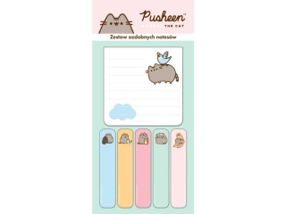 Zestaw 6 notesów ozdobnych 6 elementów PUSHEEN