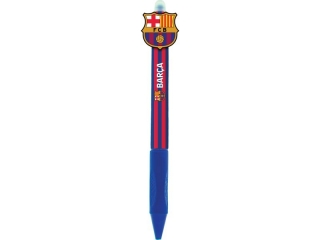 Dugopis automatyczny wymazywalny z gumowym uchwytem 0.5 mm FC Barcelona - 36 szt. display [opakowanie=36szt]