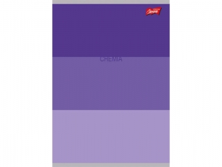 Zeszyt chemia ze cig A5 60 kartek krata okadka laminowana 70 g/m2 COLOR STRIPES [opakowanie=10szt]