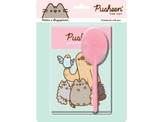 Zestaw długopis + notes 2 elementy PUSHEEN