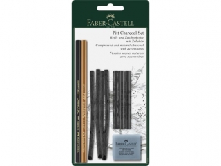 PITT MONOCHROME WGIEL W ZESTAWIE BC FABER-CASTELL [opakowanie=10szt]