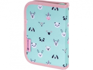 Pirnik pojedynczy dwuklapkowy bez wyposaenia ASTRABAG TEDDY PANDA, AC1 [opakowanie=12szt]
