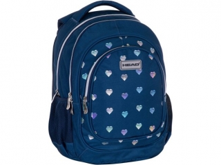 Plecak HEAD HOLO EFFECT SPLASH HEARTS, AB330  [opakowanie=6szt]