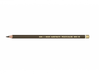 KIN KREDKA POLYCOLOR 3800 - 68 BURNT UMBER [opakowanie=12szt]