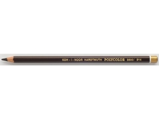 KIN KREDKA POLYCOLOR 3800 - 214 DARK EARTH BROWN [opakowanie=12szt]