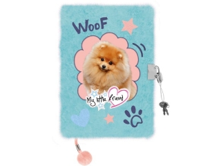 Pamitnik z kdk "wochacz" A5, 96k FLUFFY DOG MY LITTLE FRIEND