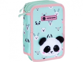 Pirnik JUMBO potrjny z wyposaeniem ASTRABAG TEDDY PANDA, AC31  [opakowanie=12szt]