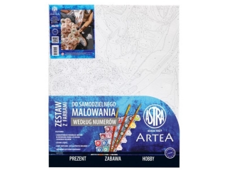 Malowanie po numerach 40x50cm ASTRA ARTEA - Rożany Bukiet