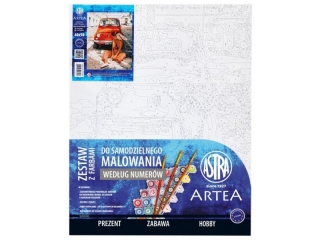 Malowanie po numerach 40x50cm ASTRA ARTEA - Wakacyjne wspomnienia