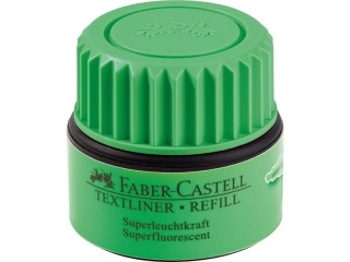TUSZ DO NAPENIANIA ZAKRELACZA ZIELONY FABER-CASTELL [opakowanie=4szt]