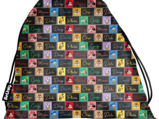 Worek PASO MICKEY x FRIENDS DI25MM-714 45x35