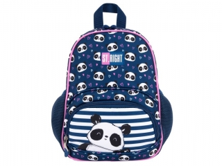 PLECAK MINI 1-KOMOROWY STRIGHT BP-70 LOVE PANDA mkmn