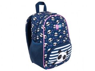 PLECAK MINI 1-KOMOROWY STRIGHT BP-70 LOVE PANDA mkmn