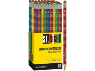 Owki trjktne z tabliczk mnoenia display 72 sztuki HB