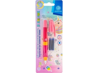 Piro wieczne z ergonomicznym uchwytem do nauki pisania + naboje atramentowe - ASTRAPEN UNICORN - 1+2 szt. blister [opakowanie=12szt]