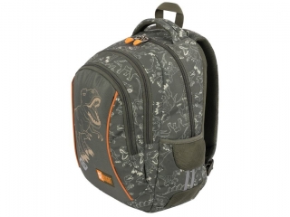 PLECAK 3-KOMOROWY STRIGHT BP-26 T-REX JUNIOR mkmn