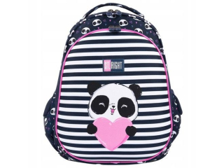 TORNISTER SZKOLNY STRIGHT HB-01 LOVE PANDA mkmn