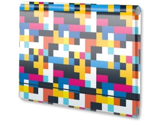 PENMATE TECZKA ŁAMANA A4 NA GUMKĘ RÓŻNE WZORY T 0116 RUBIK