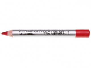 KIN KREDKA WAX AQUARELL 8280 -  7  CARMINE RED [opakowanie=4szt]