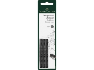 PITT MONOCHROME GRAFIT WGLOWY SOFT 3 SZ T. BLISTER FABER-CASTELL [opakowanie=10szt]
