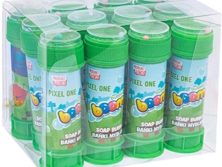 Baki mydlane Pixel One ASTRAFUN 60 ml - display 12 szt [opakowanie=12szt]