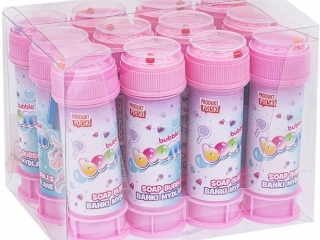 Baki mydlane Jednoroec ASTRAFUN 60 ml - display 12 szt [opakowanie=12szt]