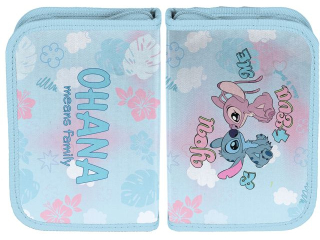 Piórnik bez wyposażenia PASO STITCH x ANGEL OHANA DS26WW-P001BW 19, 5x13x3, 5