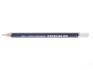 KIN KREDKA TRIOCOLOR 3160 - 01 TITANIUM WHITE [opakowanie=6szt]
