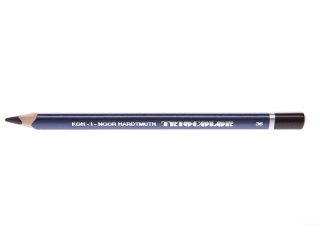 KIN KREDKA TRIOCOLOR 3160 - 36 IVORY BLACK [opakowanie=6szt]