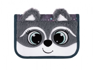 Piórnik dwuklapkowy bez wyposażenia RACOON