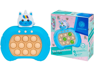 Zabawka sensoryczna POP-IT ASTRAFUN ANIMALS UNICORN - 1 szt. box (bez baterii) [opakowanie=6szt]