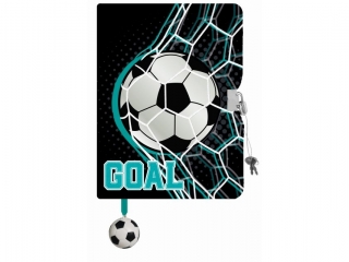 Pamiętnik z kłódką A5 96 kartek GOAL