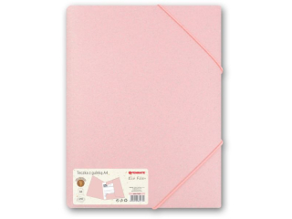 PENMATE TECZKA Z GUMKĄ A4 ECO FILE+ RÓŻOWA