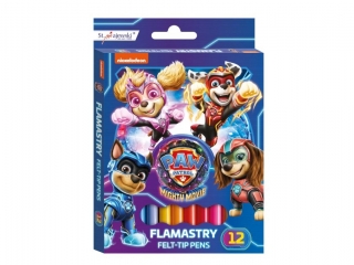Flamastry 12 kolorw PSI PATROL [opakowanie=10szt]