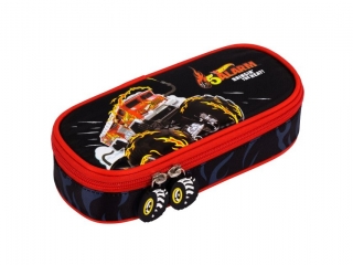 Piórnik saszetka usztywniona z wewnętrzną klapką PCL1 HOT WHEELS
