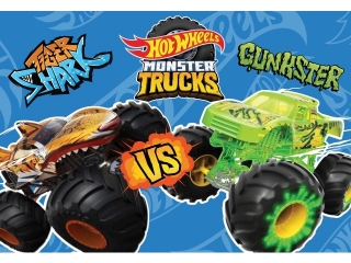 Podkad szkolny na biurko dwustronny 55x38 cm HOT WHEELS [opakowanie=5szt]