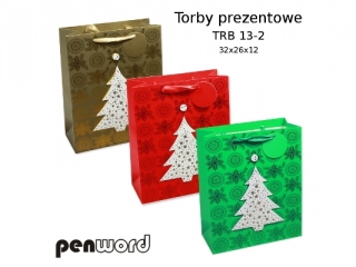 TORBY PREZENTOWE TRB 13-2 32x26x12 [opakowanie=12szt]
