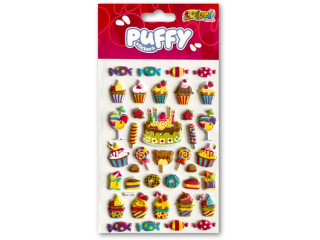 PENMATE KOLORI NAKLEJKI PUFFY SWP-308B SWEETS