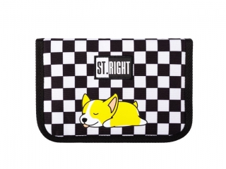 Piórnik dwuklapkowy bez wyposażenia PC3 SLEEPY CORGI