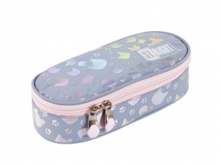 Pi�rnik saszetka usztywniona z wewn�trzn� klapk� PC1 SILVER CATS
