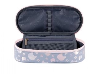 Pi�rnik saszetka usztywniona z wewn�trzn� klapk� PC1 SILVER CATS