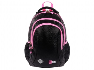 Plecak 3 komorowy 15" BP26 BLACK GLITTER